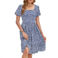 Navy Ditsy