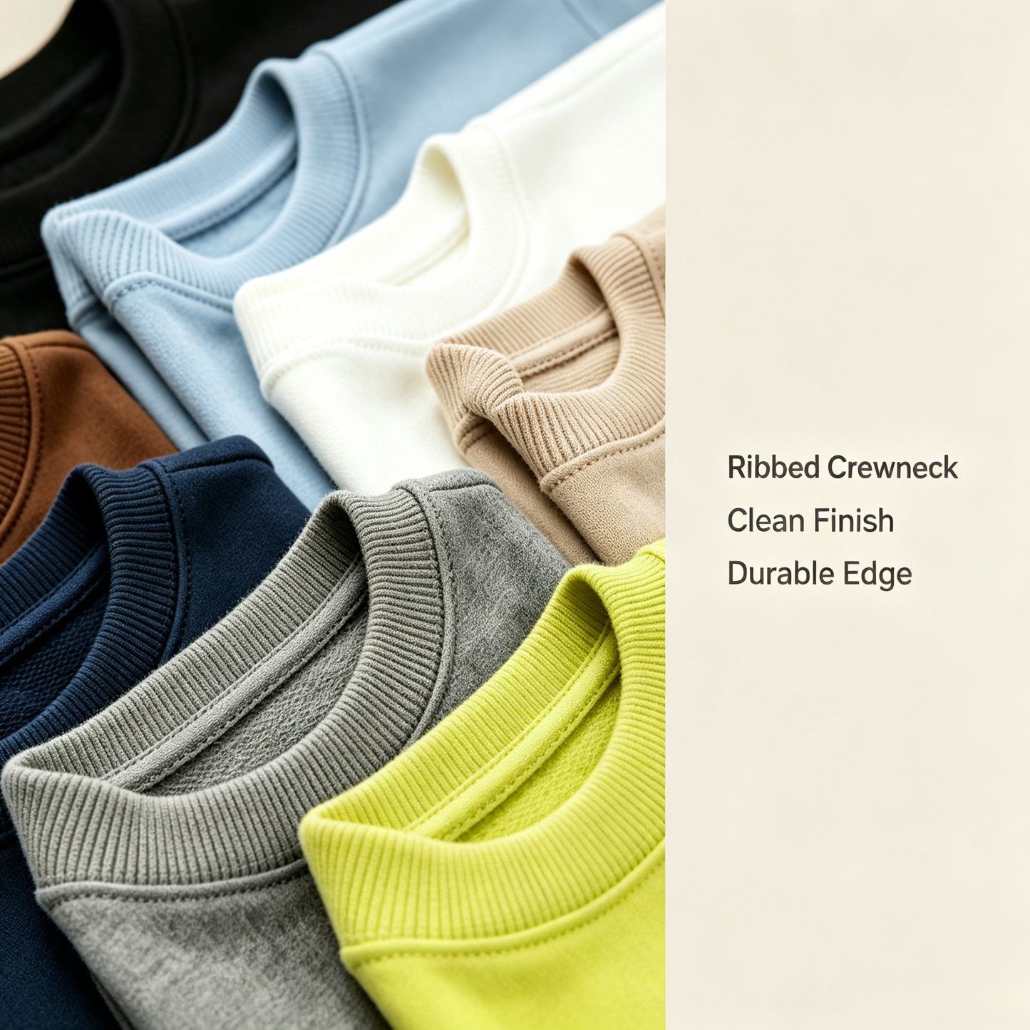 Men's Sweatshirt, EcoSmart Fleece Crewneck Sweatshirt, Big & Tall Available, 1 or 8-Pack