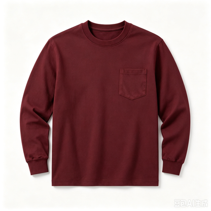 Men’s Heavyweight Cotton Pocket Tee – Relaxed Fit | Big & Tall