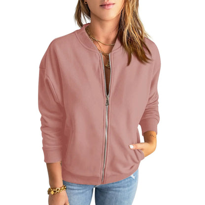 Women's Zip Up Sweatshirt Jacket