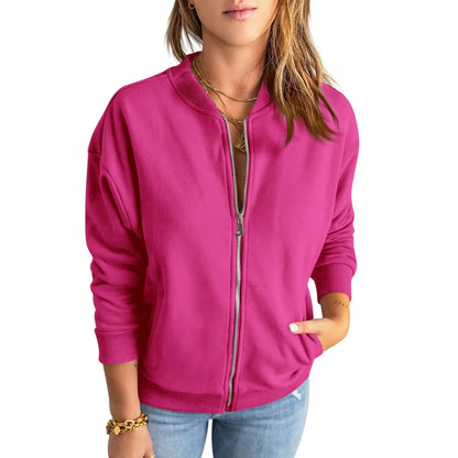 Women's Zip Up Sweatshirt Jacket