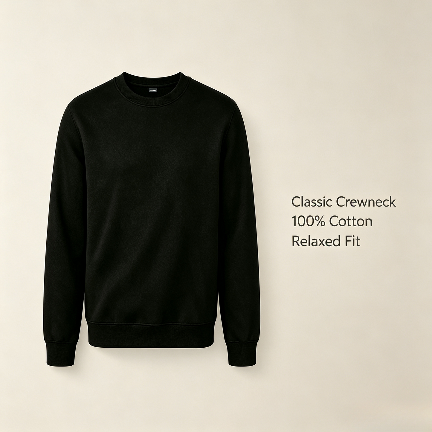 Men's Sweatshirt, EcoSmart Fleece Crewneck Sweatshirt, Big & Tall Available, 1 or 8-Pack