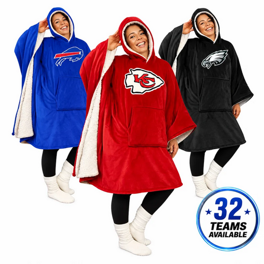 Final Clearance – 60" x   80" Wearable Hooded   Blanket
