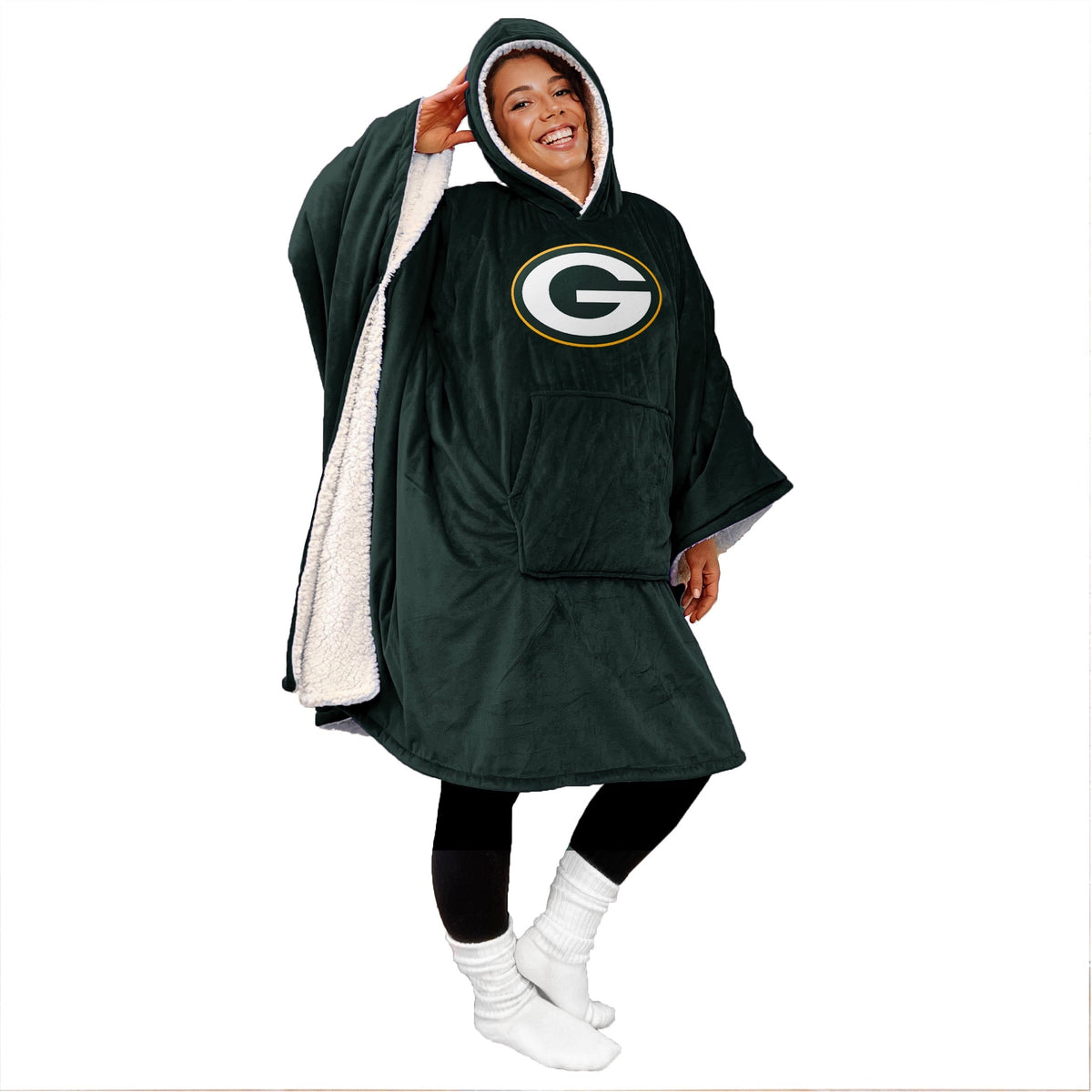 Final Clearance – 60" x   80" Wearable Hooded   Blanket