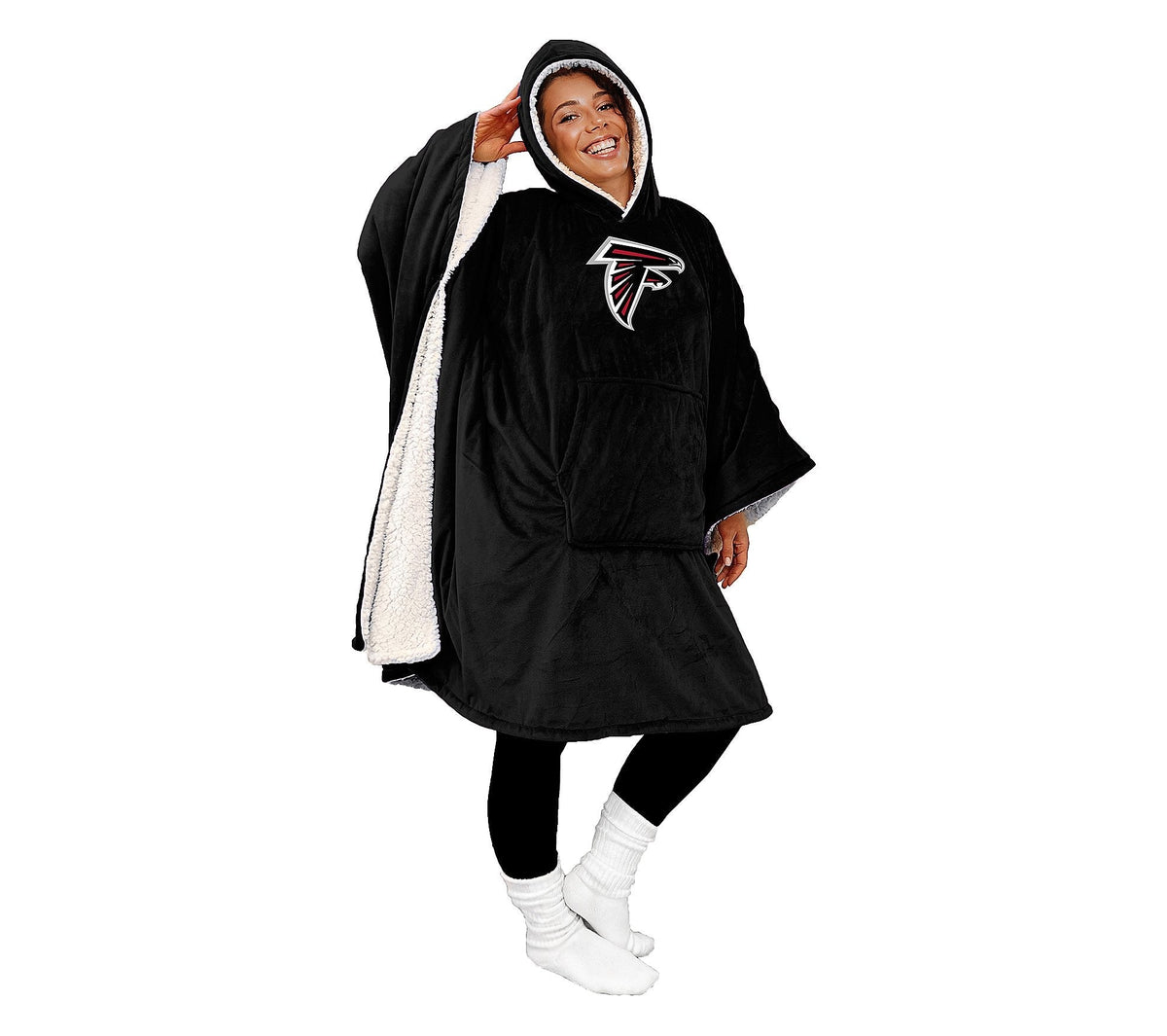 Final Clearance – 60" x   80" Wearable Hooded   Blanket