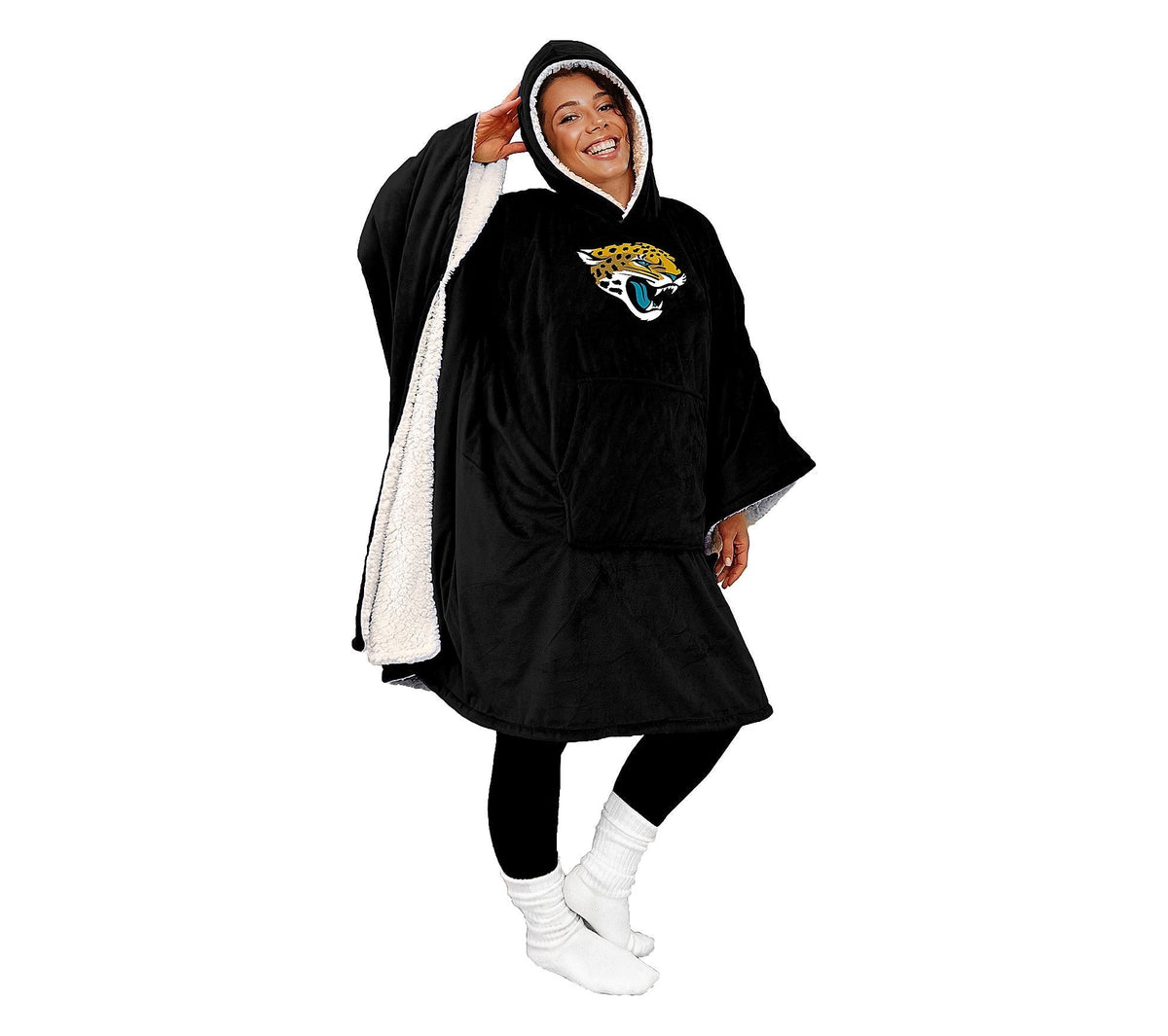 Final Clearance – 60" x   80" Wearable Hooded   Blanket