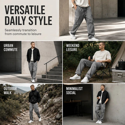 Men's Casual Loose Fit Cargo Pants