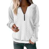 White (Black Zip)
